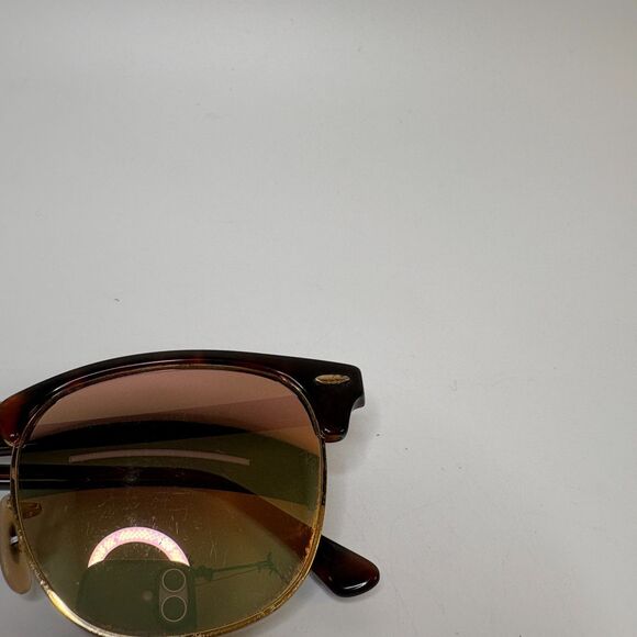 Authentic RAYBAN CLUBMASTER Sunglasses RB3016  *Scratched Lenses* - Picture 9 of 9